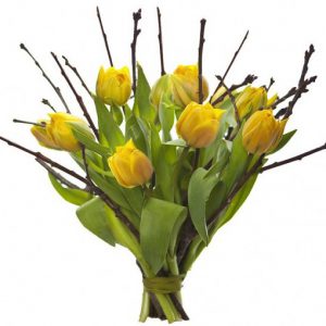 Bukiet wiosenne tulipany