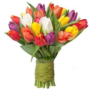 ,,Kolorowe tulipany"