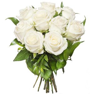 Bukiet ,,Białe róże’’