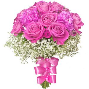 Bukiet,,Różowe Diamenty"